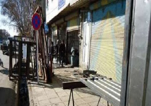 اجرای طرح انتقال صنوف مزاحم شهرستان مهاباد