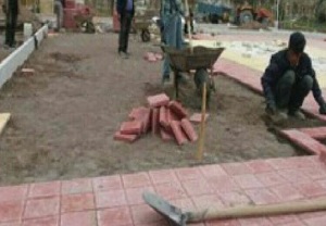 سنگ فرش ۳۸۰۰مترمربع از معابر خوسف