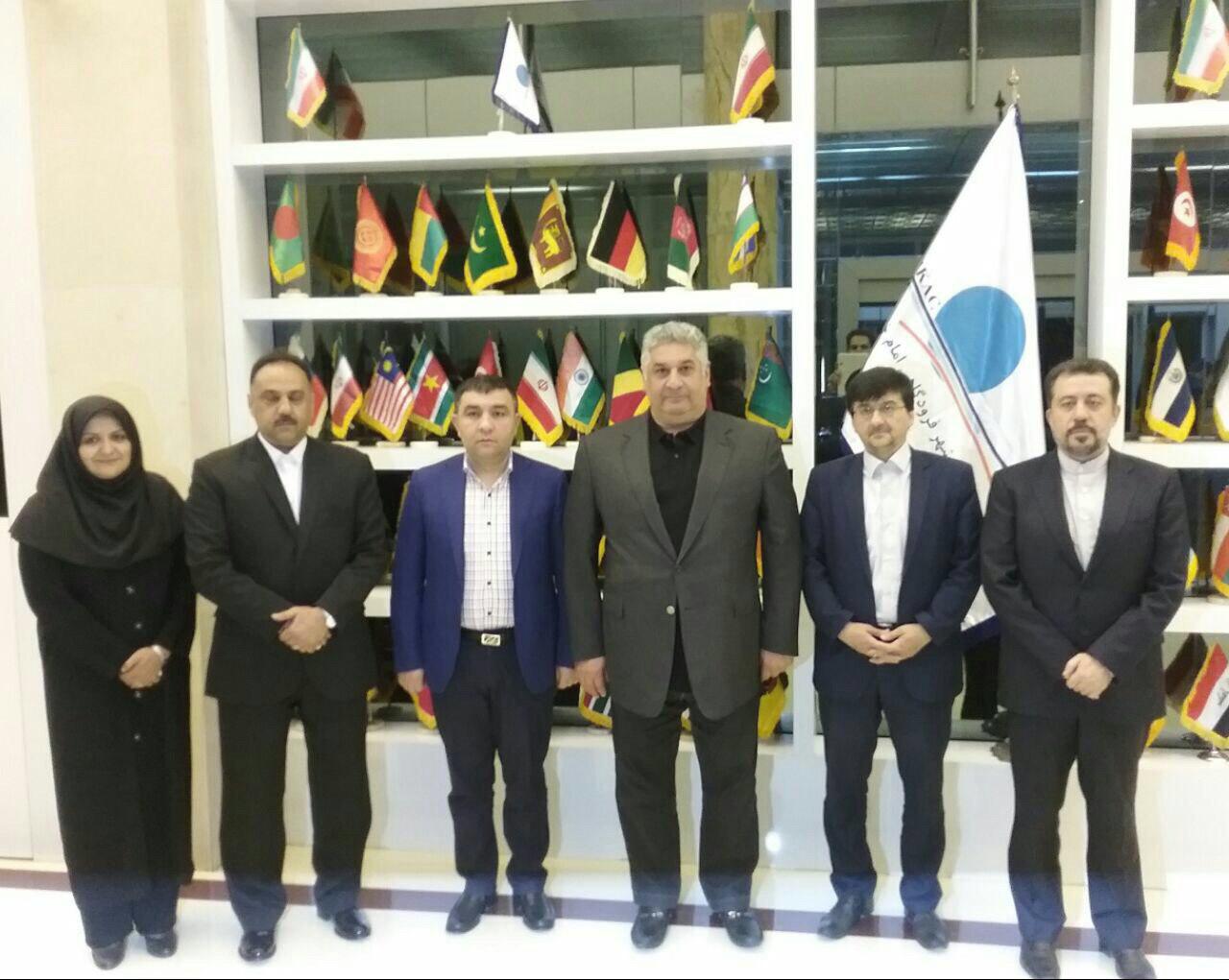 وزیر ورزش و جوانان جمهوری آذربایجان وارد تهران شد