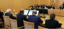 نشست مشترک هیئت&zwnj;های رسمی ایران و ترکمنستان در عشق آباد برگزار شد