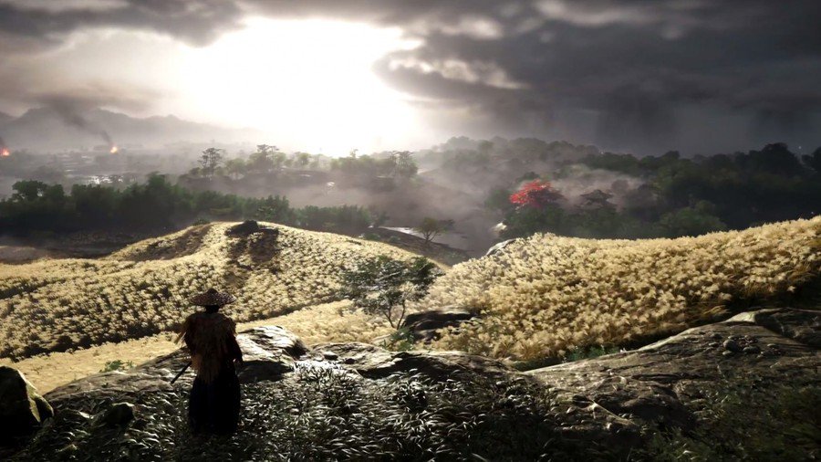 طراحی خارق العاده عنوان Ghost of Tsushima طراحی خارق العاده عنوان Ghost of Tsushima