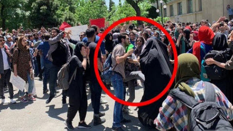 #دانشگاه_تهران / روشنفکرنماهایی که جواب سلیقههای مخالف را با قشون کشی و لگدپراکنی میدهند! +تصاویر #دانشگاه_تهران / روشنفکرنماهایی که جواب سلیقههای مخالف را با قشون کشی و لگدپراکنی میدهند! +تصاویر
