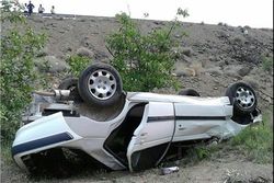 راننده پراید در اثر برخورد با کمپرسی جان باخت