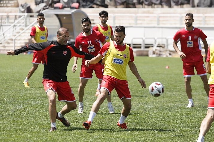 رسن تنها غایب تمرین امروز پرسپولیس