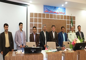 مهاجری رئیس جدید مخابرات شهرستان خاتم شد