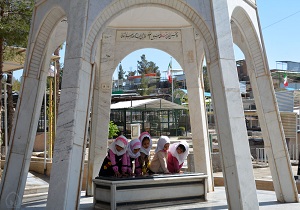 ساماندهی دو گلزار شهدا در شهرستان خوسف
