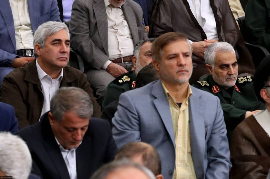 حضور سرلشکر قاسم سلیمانی در بیت رهبری+عکس