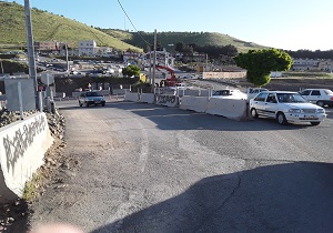 انحراف ترافیک مسیر بیمارستان توحید در سنندج
