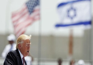 ترامپ: انتقال سفارت آمریکا به قدس یادآور افتخار ما به روابط قوی با اسرئیل است