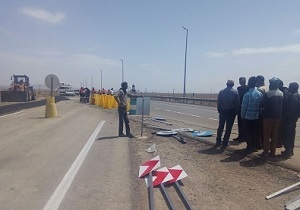 بهره برداری ۷ کیلومتر از محور دوم مسیر شوسف - نهبندان