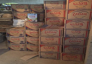 کشف انبار روغن نباتی در شمال غرب شیراز