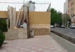 مزاحمت ساختمان نیمه‌کاره در پایتخت + فیلم