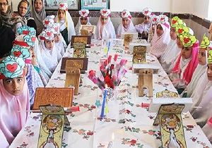 جشن یادگیری قرآن در مدارس ابتدایی شهرستان کامیاران برگزار شد
