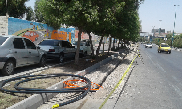 بهره برداری از فاز نخست پروژه فیبر نوری شهر کرمان