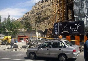 ۳ طبقه از هتل آرینا در شمیرانات تخریب شد