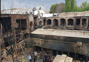 مشخص شدن علت آتش‌سوزی بازار تبریز/مرمت قسمت‌های سوخته بازار تبریز از فردا آغاز می‌شود