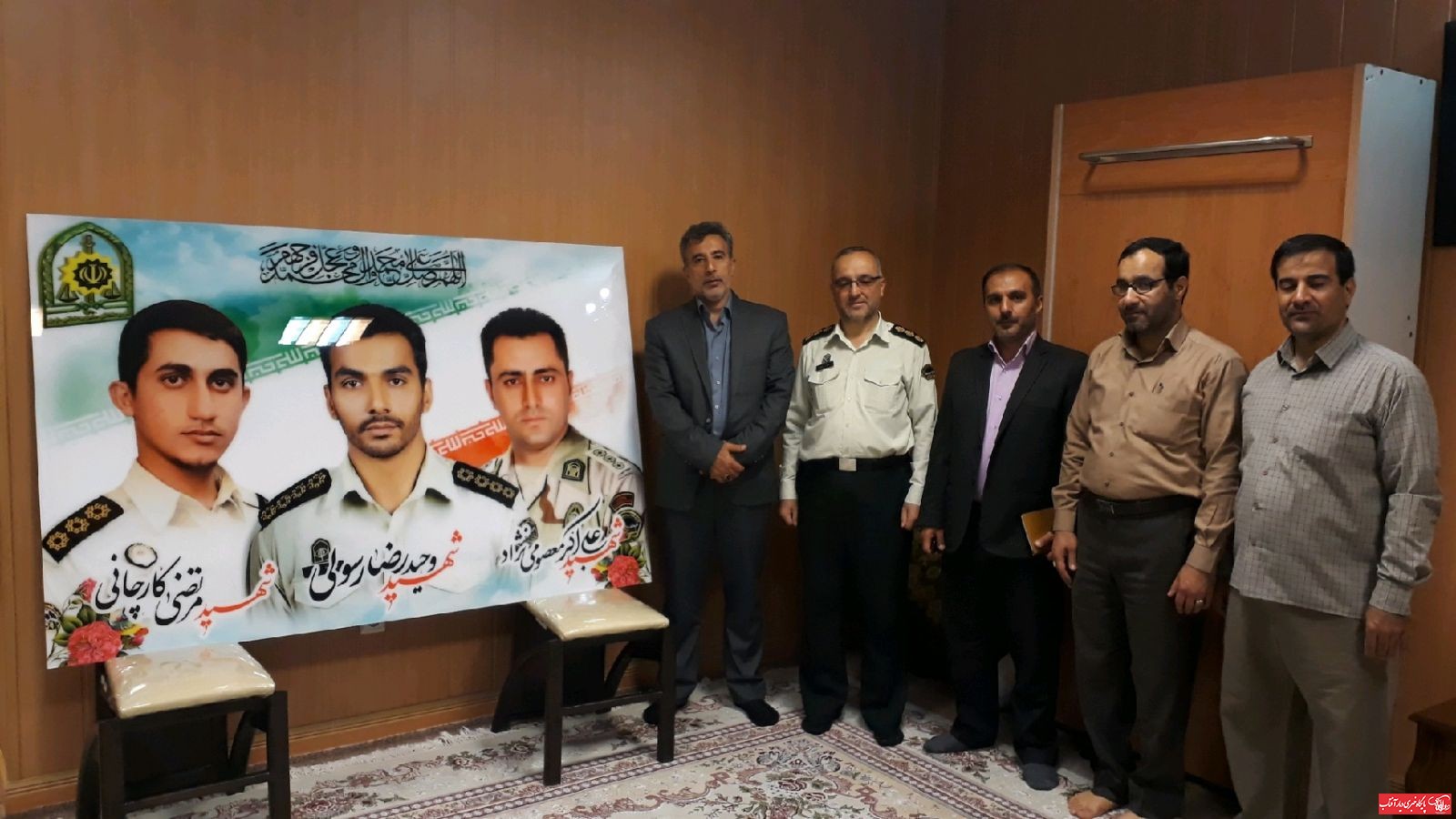 طرح سه شهید در یک قاب