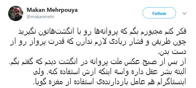 نكنه ملخ&zwnj;ها اومدن اينجا تبديل به پروانه شدن؟!