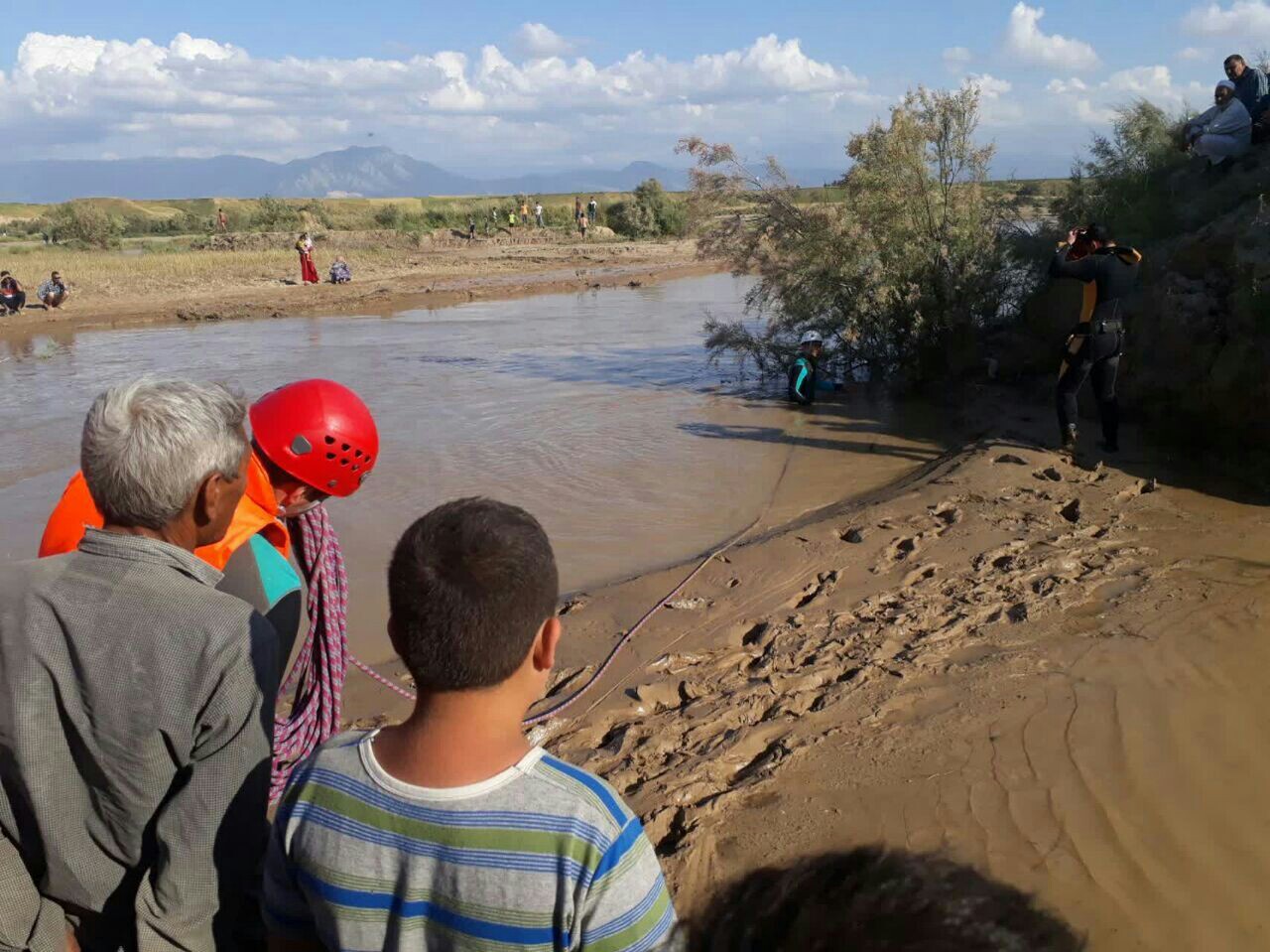 غرق شدن جوان گنبدی در رودخانه/عملیات جستجو ادامه دارد
