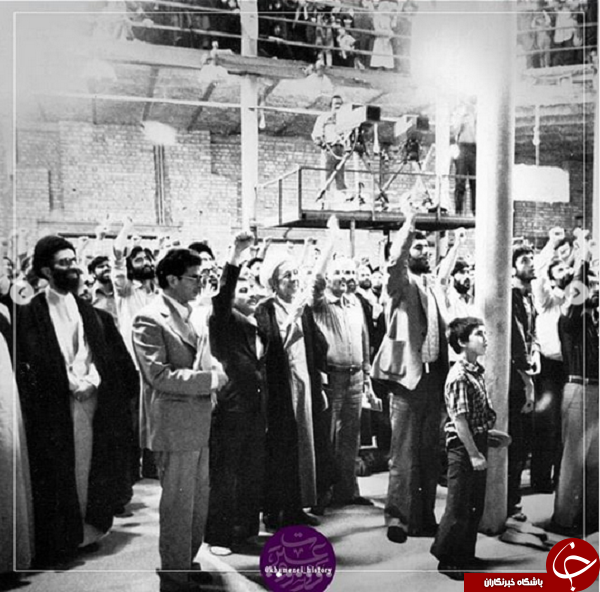 تصاویر ناب از امام و آیت&zwnj;الله خامنه&zwnj;ای در حسینیه جماران