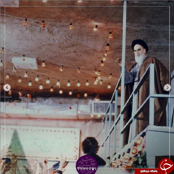 تصاویر ناب از امام و آیت&zwnj;الله خامنه&zwnj;ای در حسینیه جماران