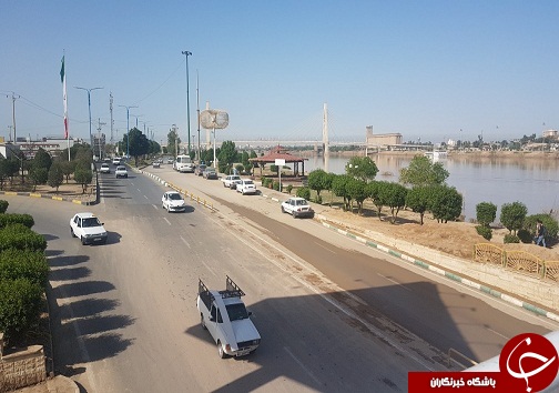 کارون آرام است