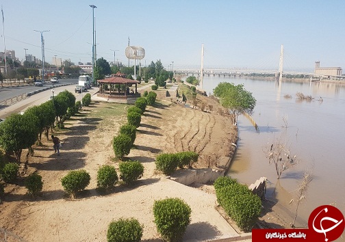 کارون آرام است