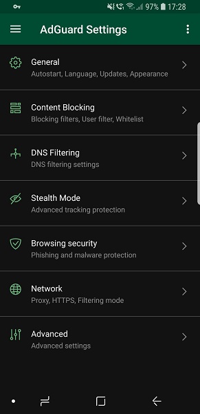 دانلود Adguard v3.0.315 &ndash; برنامه مسدود&zwnj;سازی پیشرفته سایت&zwnj;ها و تبلیغات مزاحم برای اندروید