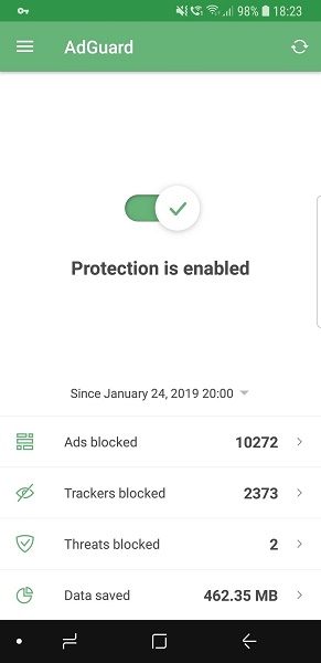 دانلود Adguard v3.0.315 &ndash; برنامه مسدود&zwnj;سازی پیشرفته سایت&zwnj;ها و تبلیغات مزاحم برای اندروید