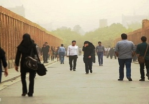 وزش باد شدید در اکثر مناطق استان اصفهان