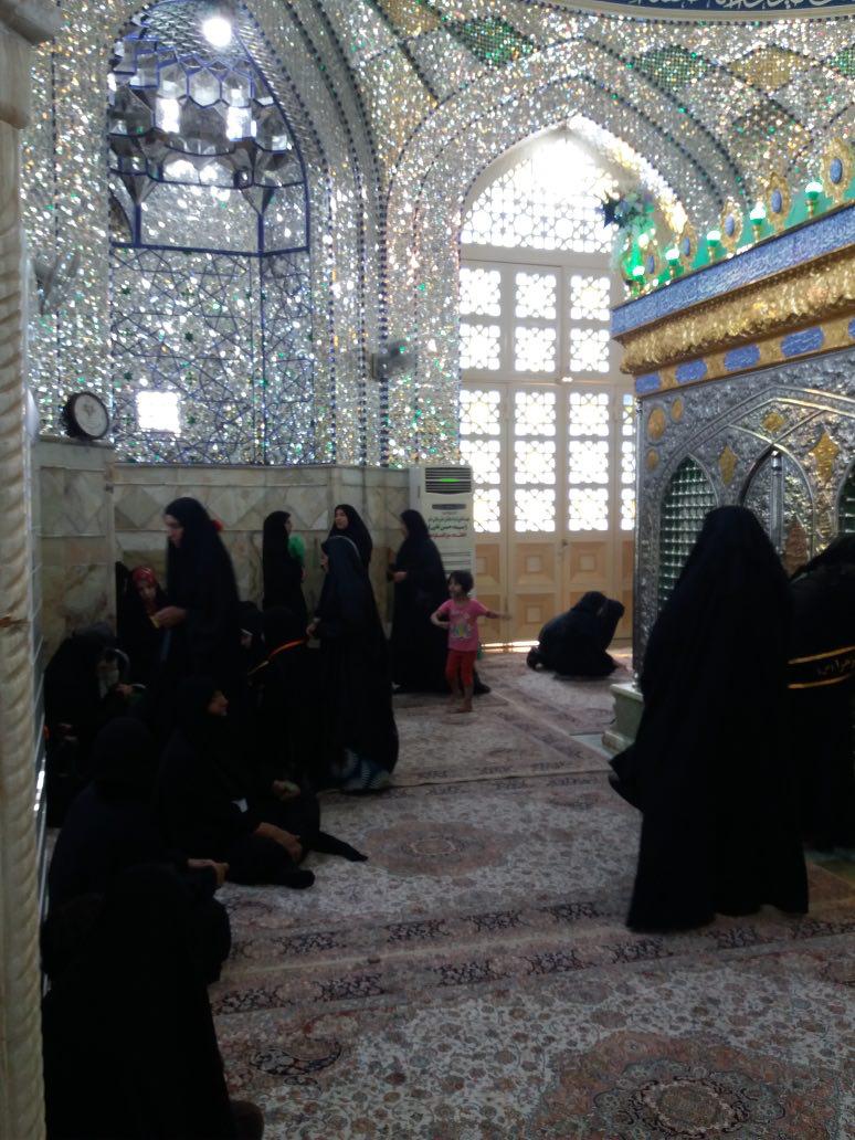 اعزام ۷۰ سیل زده زیارت اولی از روستاهای محروم حمیدیه به حرم حضرت معصومه(س) +تصاویر