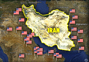 موشک‌های ایران کدام جهت را نشانه بگیرند تا پایگاه‌های نظامی آمریکا آنجا نباشند؟ + فیلم