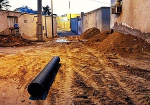 آغاز طرح بازسازی فاضلاب در منطقه عین ۲ اهواز