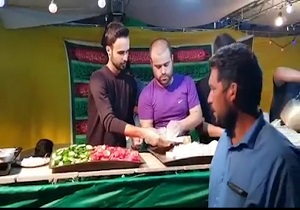 ایستگاه صلواتی افطاری ساده + فیلم