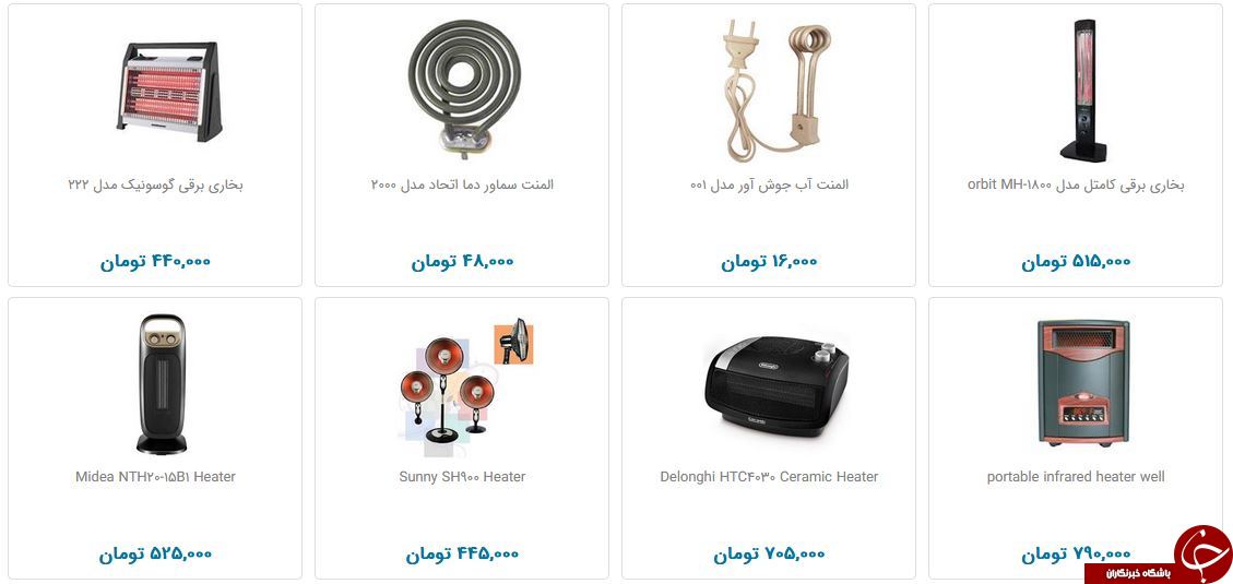 تهیه بخاری برقی چقدر هزینه دارد؟