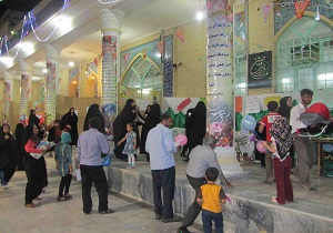 نمایشگاه آشنایی با امام زمان(عج) در شاهرود