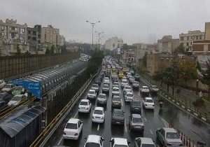 وضعیت ترافیکی معابر تهران در سوم اردیبهشت ماه