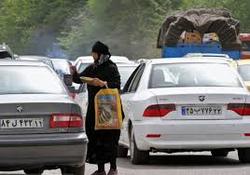 جمع آوری متکدیان و چادر خوابان از سطح منطقه ۲ شهذداری مشهد