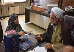 دیدار مردمی رئیس کل دادگستری هرمزگان با مراجعان دستگاه قضایی