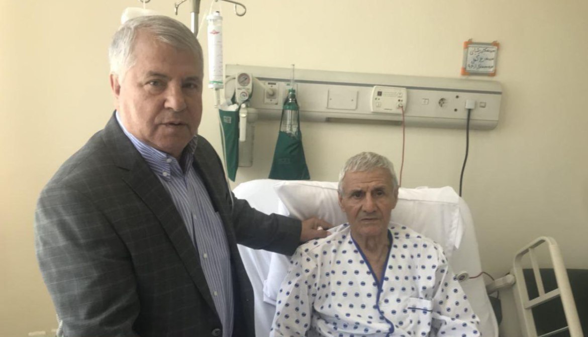 عیادت اسطوره پرسپولیس از سرمربی سابق تیم ملی فوتبال