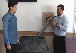 جوش خوردن ایده و عمل توسط یک جوان مهابادی + فیلم