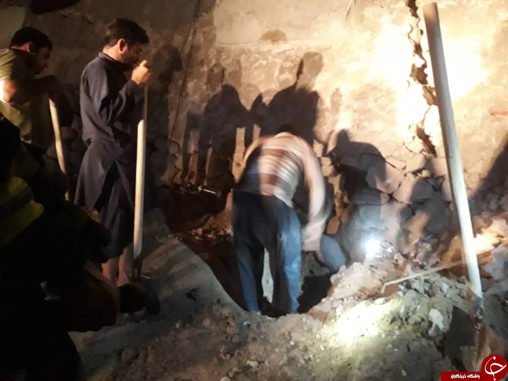 کارگر افغان زیر آوار ساختمان جان باخت