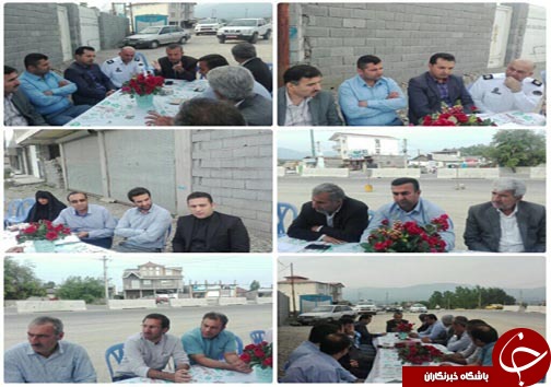 جلسه شورای ترافیک شهرستان نور در خیابان برگزار شد!