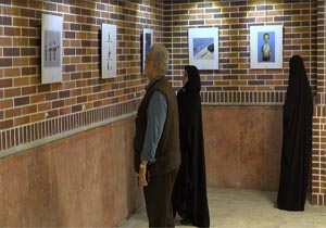 نمایش آثار منتخب جشنواره دوسالانه کاریکاتور در مازندران