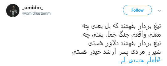 #امام_حسنی_ام /دنیا ز سر شوق بگردد حسنیه ،آخر 