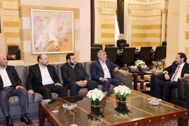 گفتگوی نخست&zwnj;وزیر لبنان و هیات حماس