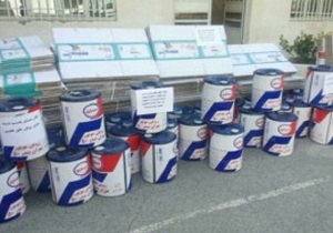 کشف ۱۰۰ قلم روغن خودرو و گریس قاچاق در نهاوند