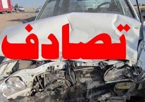 تصادف جرحی موتورسیکلت و عابرپیاده در خط ویژه خیابان دماوند
