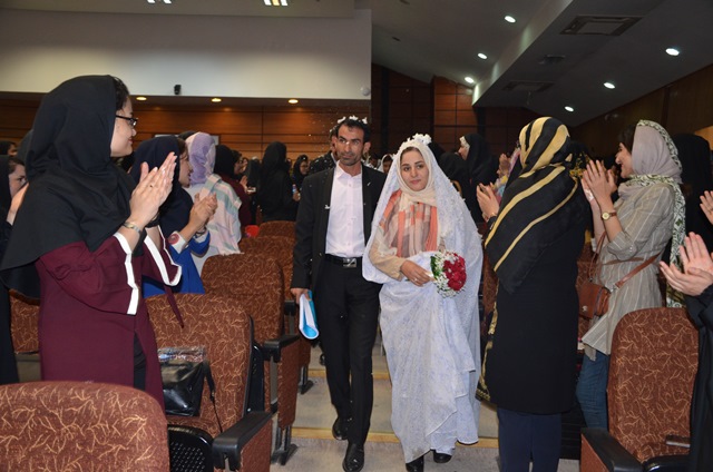 جشن ازدواج دانشجویی در دانشگاه علوم پزشکی کهگیلویه و بویراحمد