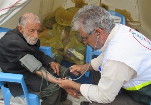 اعزام ۲ تیم پزشکی به منطقه سیل‌زده شهر خرم‌آباد اعزام شد